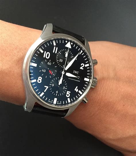 iwc pilot chronograph 3717 opinioni|The time comes Pilot Chrono 3717 .